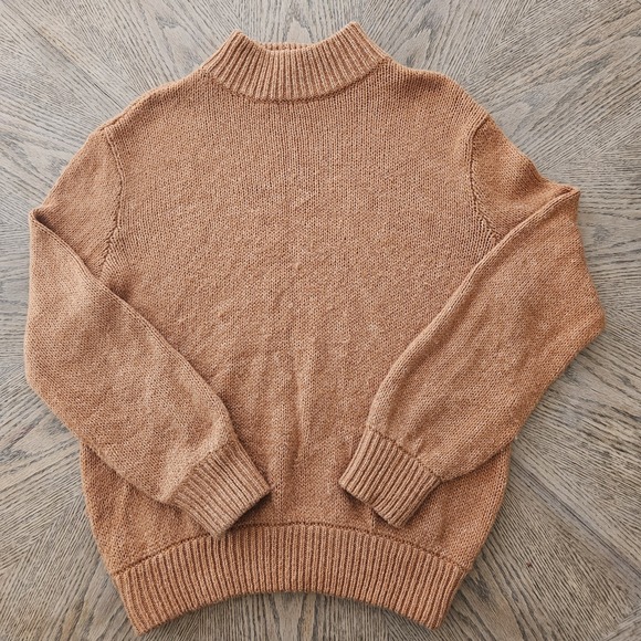 aerie Sweaters - Aerie Sweater Womens Small Oversized Long Sleeve Mock Neck Preppy Pullover